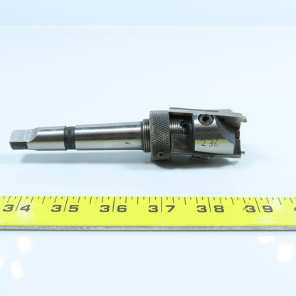Genesee 114HT 1-1/4" Dia Counterbore/Facing Arbor #2 Morse Taper Shank