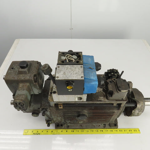 L150HV Vertical Hydraulic Drilling/Tapping Head 1" Spindle 13-1/8" x 7-1/2" Bed