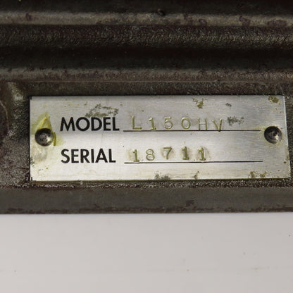 L150HV Vertical Hydraulic Drilling/Tapping Head 1" Spindle 13-1/8" x 7-1/2" Bed