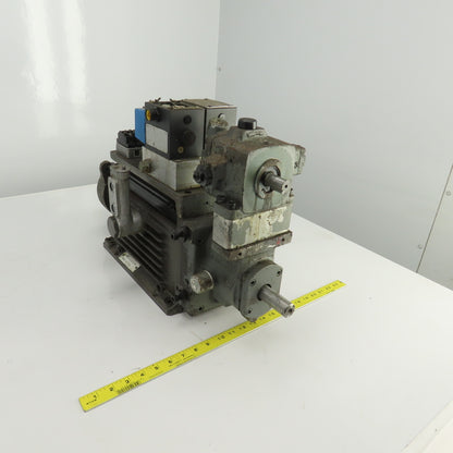 L150HV Vertical Hydraulic Drilling/Tapping Head 1" Spindle 13-1/8" x 7-1/2" Bed