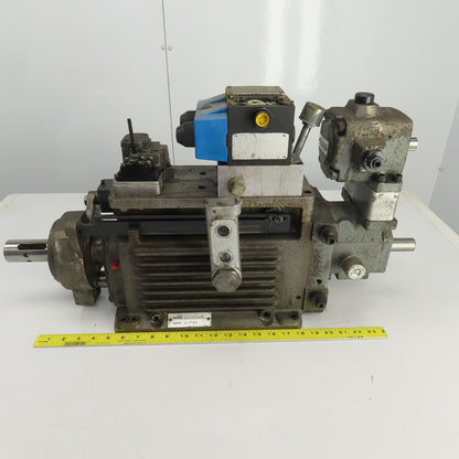 L150HV Vertical Hydraulic Drilling/Tapping Head 1" Spindle 13-1/8" x 7-1/2" Bed