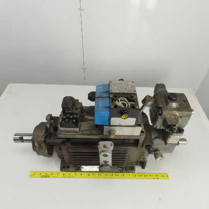 L150HV Vertical Hydraulic Drilling/Tapping Head 1" Spindle 13-1/8" x 7-1/2" Bed