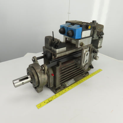 L150HV Vertical Hydraulic Drilling/Tapping Head 1" Spindle 13-1/8" x 7-1/2" Bed