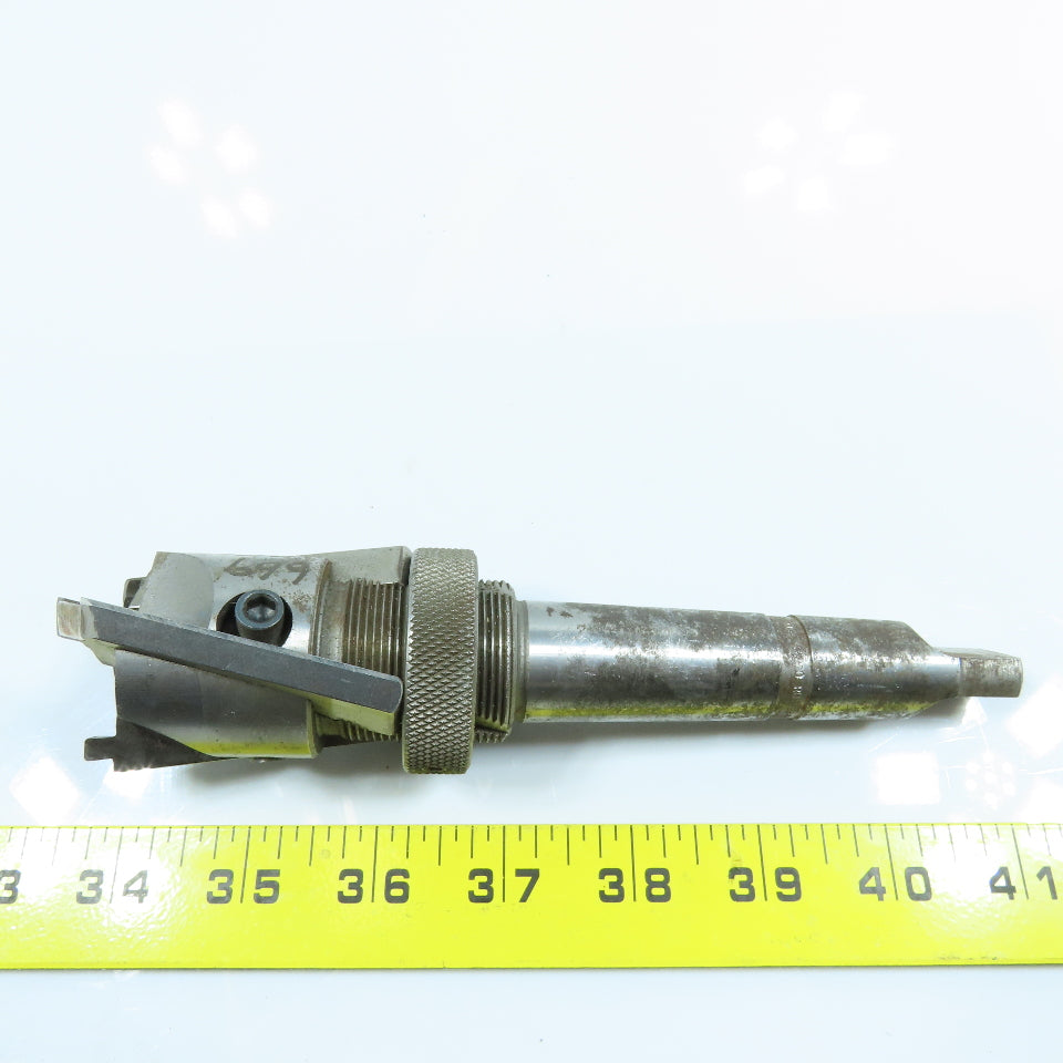 Genesee 134FT 1-3/4" Dia Counterbore/Facing Arbor #3 Morse Taper Shank