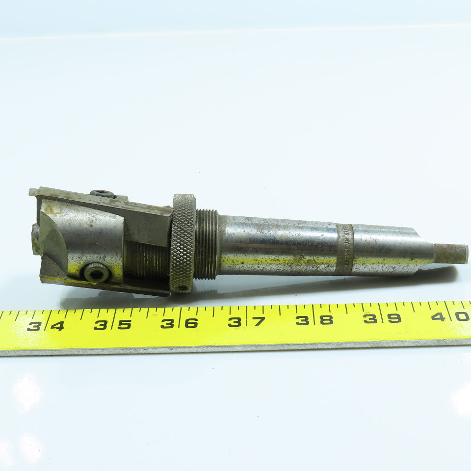 Genesee 158HT 1-5/8" Dia Counterbore/Facing Arbor #3 Morse Taper Shank