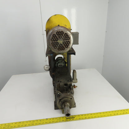 L-150H Horizontal Hydraulic Drilling Head 3HP 230/460V 1760RPM 1-16" Spindle