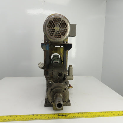 L-150H Horizontal Hydraulic Drilling Head 3HP 230/460V 1760RPM 1-16" Spindle