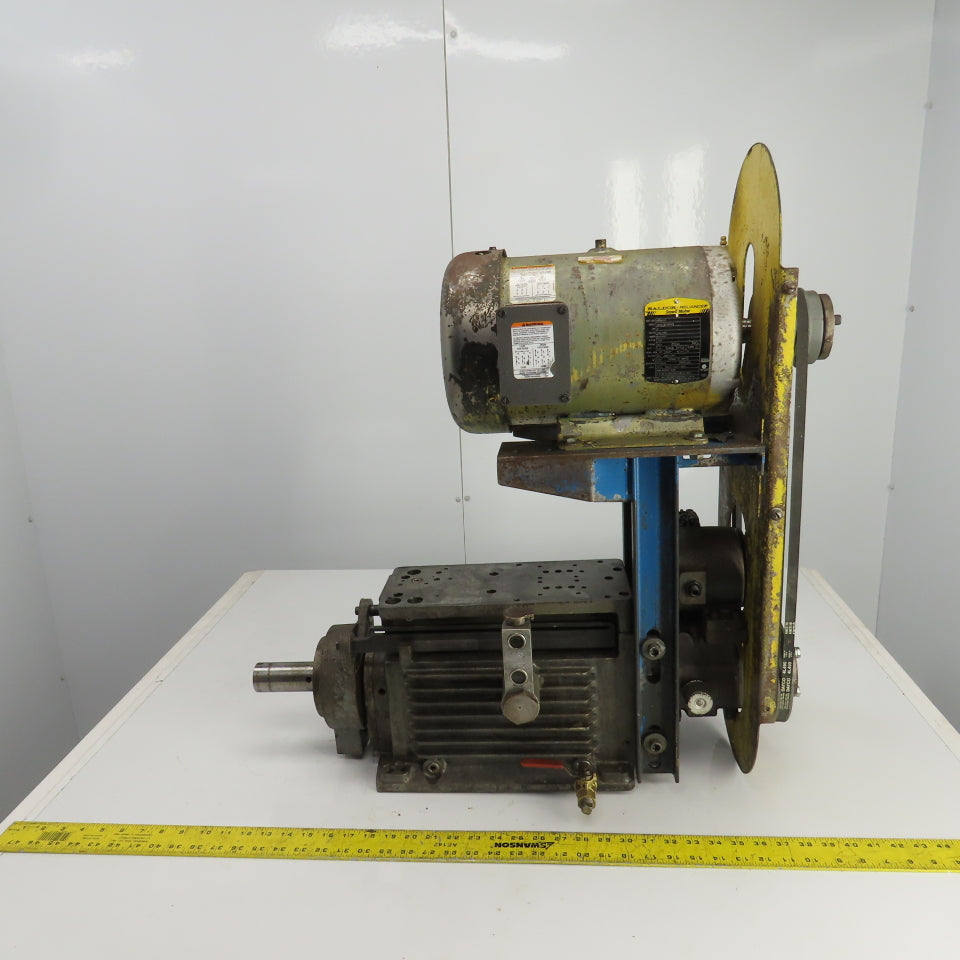 L-150H Horizontal Hydraulic Drilling Head 3HP 230/460V 1760RPM 1-16" Spindle