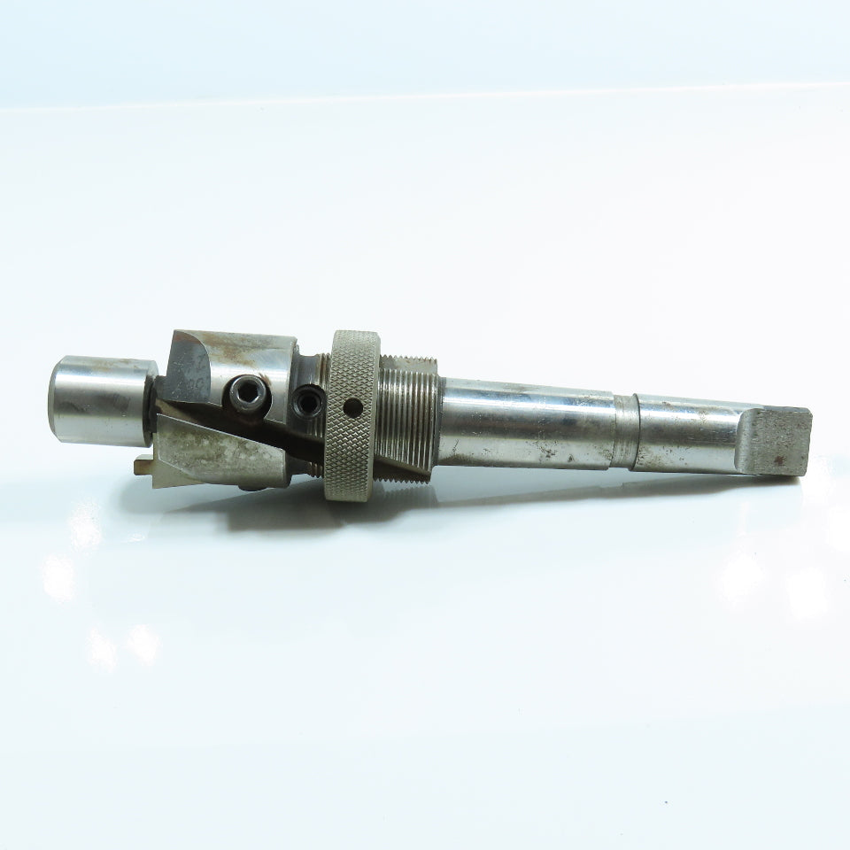 Genesee 178HT 1-7/8" Dia Counterbore/Facing Arbor #3 MT Shank W/15/16" Dia Pilot
