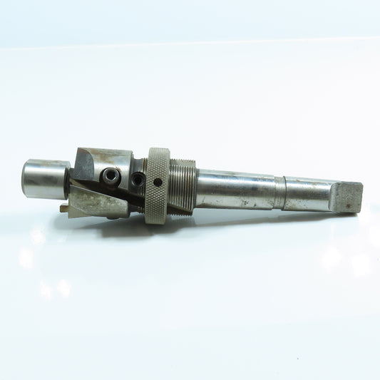 Genesee 178HT 1-7/8" Dia Counterbore/Facing Arbor #3 MT Shank W/15/16" Dia Pilot