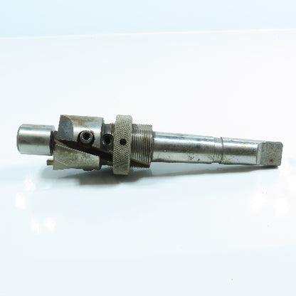 Genesee 178HT 1-7/8" Dia Counterbore/Facing Arbor #3 MT Shank W/15/16" Dia Pilot