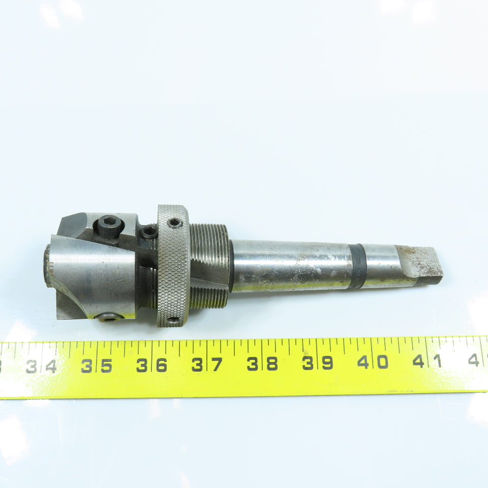 Genesee 218HT 2-1/8" Dia Counterbore/Facing Arbor #3 Morse Taper Shank