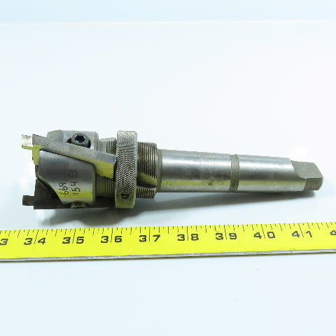 Genesee 238HT 2-3/8" Dia Counterbore/Facing Arbor #4 Morse Taper Shank