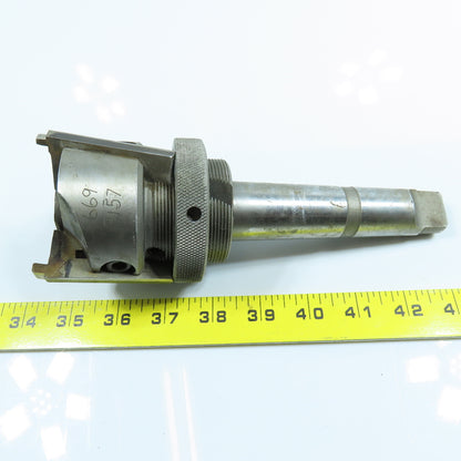 Genesee 300HT 3" Dia Counterbore/Facing Arbor #4 Morse Taper Shank