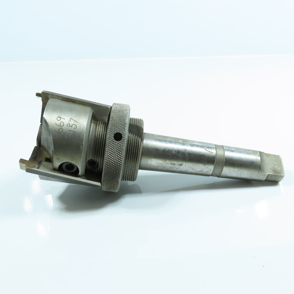 Genesee 300HT 3" Dia Counterbore/Facing Arbor #4 Morse Taper Shank