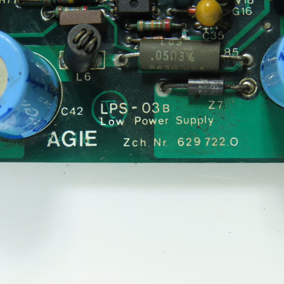Agie LPS-03 B 629 722.0 Low Power Supply Circuit Board