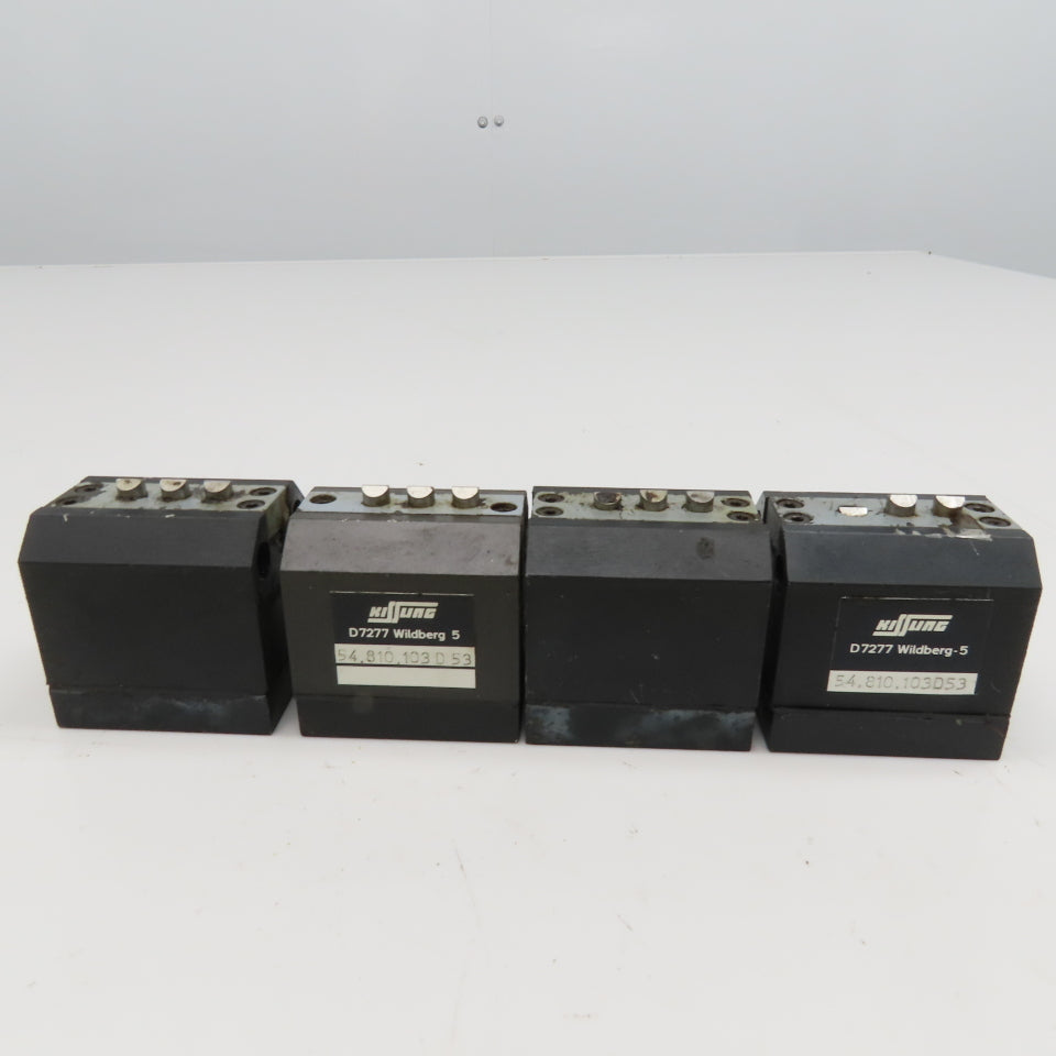 Kissling 54,810.103D53 3 Position Chisel Plunger Style Limit Switch Lot Of 4