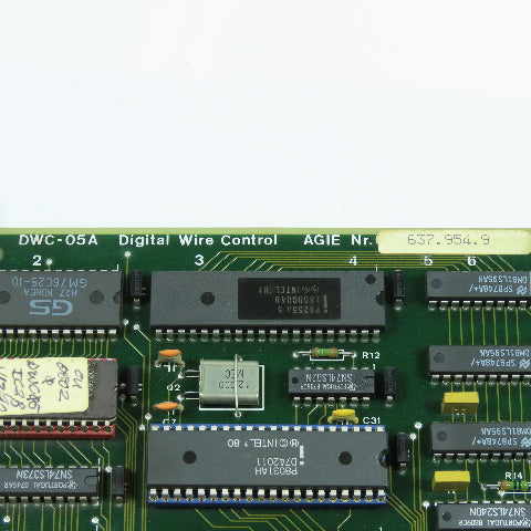 Agie DWC-05A 637.954.9 Digital Wire Control Circuit Board