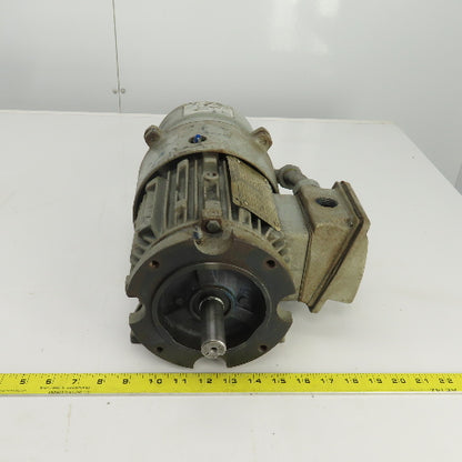 Siemens 1LA01444SB21 1HP AC Motor 1720RPM 230/460V 143T Frame W/Brake 230/460