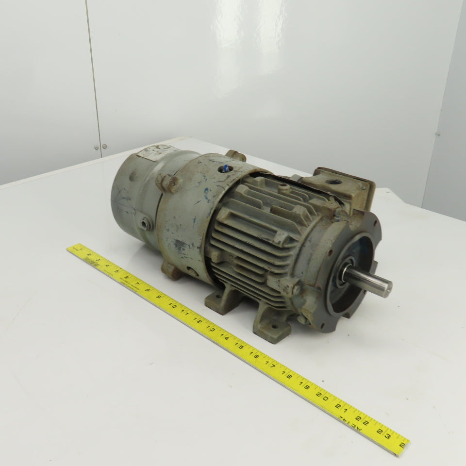 Siemens 1LA01444SB21 1HP AC Motor 1720RPM 230/460V 143T Frame W/Brake 230/460