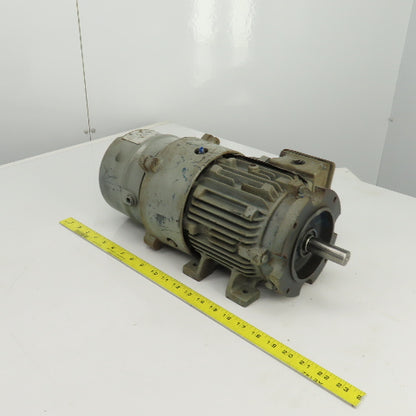 Siemens 1LA01444SB21 1HP AC Motor 1720RPM 230/460V 143T Frame W/Brake 230/460