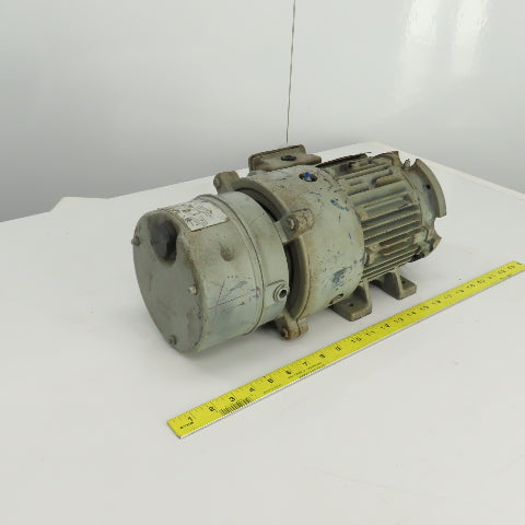 Siemens 1LA01444SB21 1HP AC Motor 1720RPM 230/460V 143T Frame W/Brake 230/460