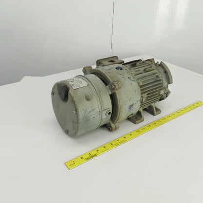 Siemens 1LA01444SB21 1HP AC Motor 1720RPM 230/460V 143T Frame W/Brake 230/460