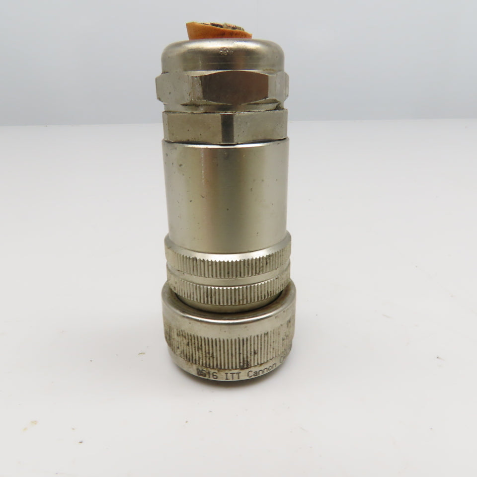 Cannon CA120001-48 8 Position Female Solder Circular Connector