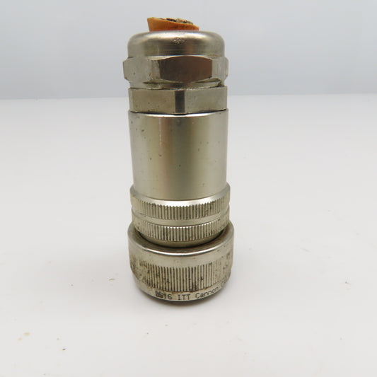 Cannon CA120001-48 8 Position Female Solder Circular Connector