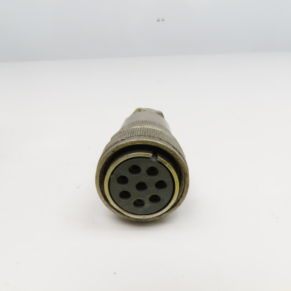 Cannon CA120001-48 Style 8 Position Female Solder Circular Connector