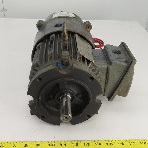 Siemens 1LA01444BR21 1HP AC Motor 1720RPM 460V 143TZ Frame W/Brake 230/460 6LB