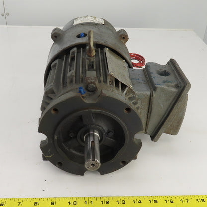 Siemens 1LA01444BR21 1HP AC Motor 1720RPM 460V 143TZ Frame W/Brake 230/460 6LB