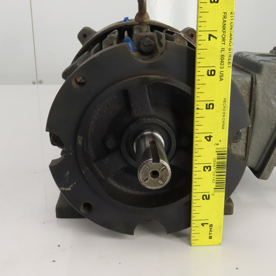 Siemens 1LA01444BR21 1HP AC Motor 1720RPM 460V 143TZ Frame W/Brake 230/460 6LB