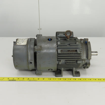 Siemens 1LA01444BR21 1HP AC Motor 1720RPM 460V 143TZ Frame W/Brake 230/460 6LB