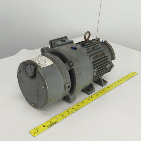 Siemens 1LA01444BR21 1HP AC Motor 1720RPM 460V 143TZ Frame W/Brake 230/460 6LB