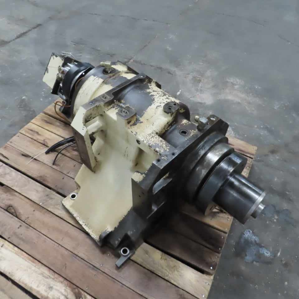 Okuma Model LU15 Main Spindle Headstock W/Kitagawa Chuck Actuator S1552