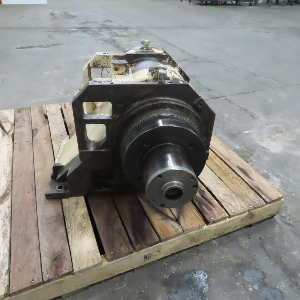 Okuma Model LU15 Main Spindle Headstock W/Kitagawa Chuck Actuator S1552