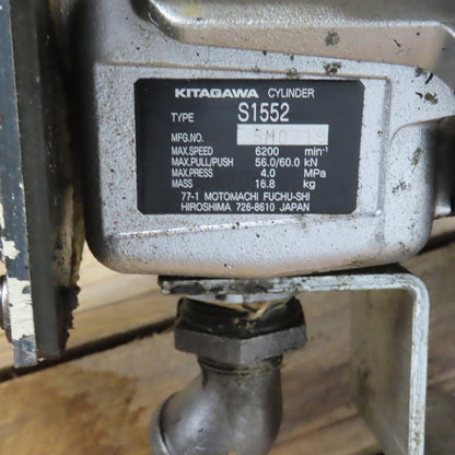 Okuma Model LU15 Main Spindle Headstock W/Kitagawa Chuck Actuator S1552