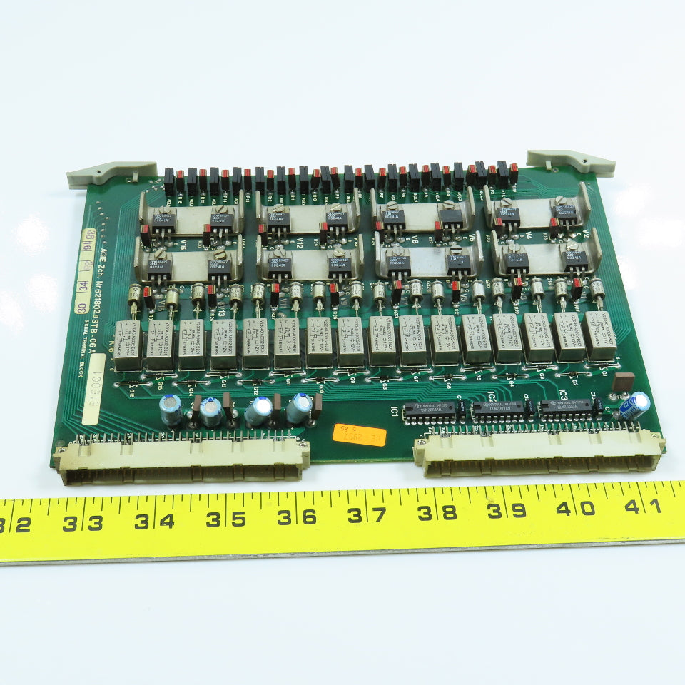 Agie STB-06 A 621802.8 Signal Terminal Block Circuit Board616001