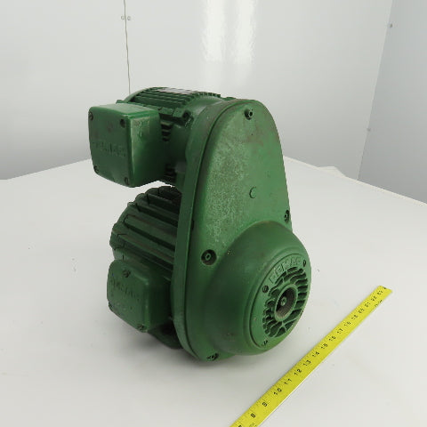 Demag BK 71A-6 16/8 K6 Micro Speed Gearbox Unit 1 HP 230/460V126RPM Out