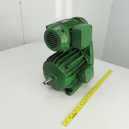 Demag BK 71A-6 16/8 K6 Micro Speed Gearbox Unit 1 HP 230/460V126RPM Out