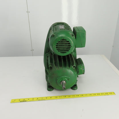 Demag BK 71A-6 16/8 K6 Micro Speed Gearbox Unit 1 HP 230/460V126RPM Out