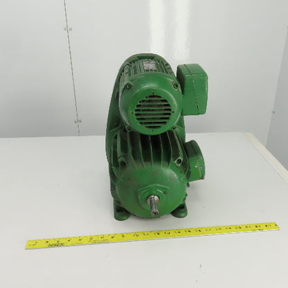 Demag BK 71A-6 16/8 K6 Micro Speed Gearbox Unit 1 HP 230/460V126RPM Out