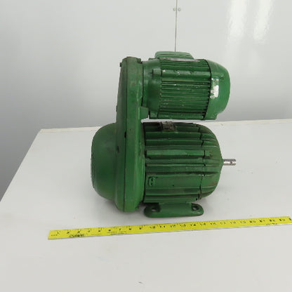 Demag BK 71A-6 16/8 K6 Micro Speed Gearbox Unit 1 HP 230/460V126RPM Out