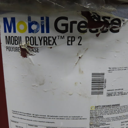 Mobil Polyrex EP 2 NLGI Grade 2 Multipurpose Grease Approx. 22 Gallons 161#