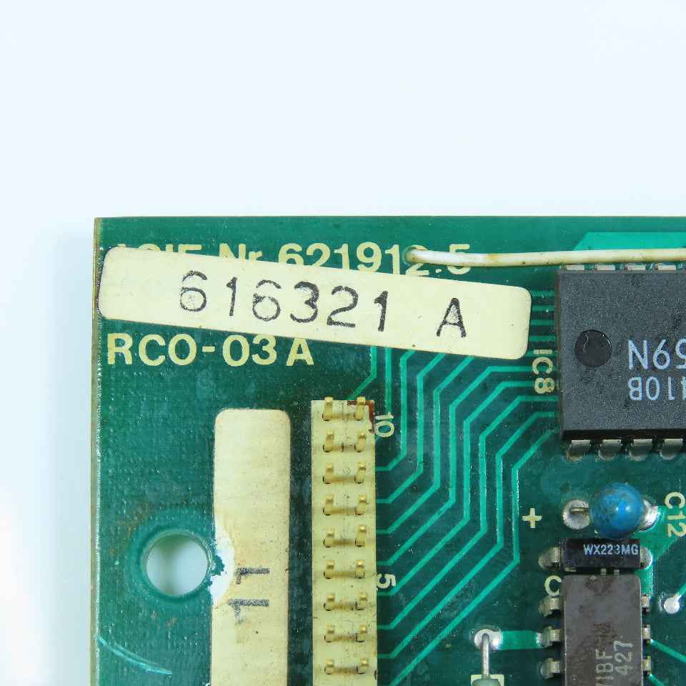 Agie RCO-03A 621912.5 Remote Control Circuit Board