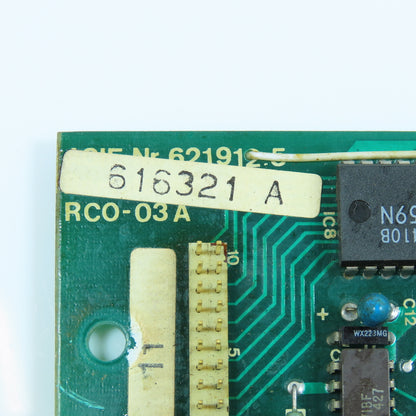 Agie RCO-03A 621912.5 Remote Control Circuit Board