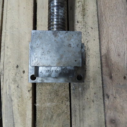 3220455.8 X-Axis Ball Screw Assy. 37mm Diam. 11" Travel 34" OAL