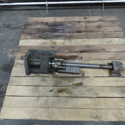 3220455.8 X-Axis Ball Screw Assy. 37mm Diam. 11" Travel 34" OAL