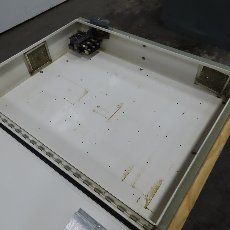 Allen Bradley 48"T x 37-1/4" x 8" Deep Electrical Enclosure 30A Disconnect
